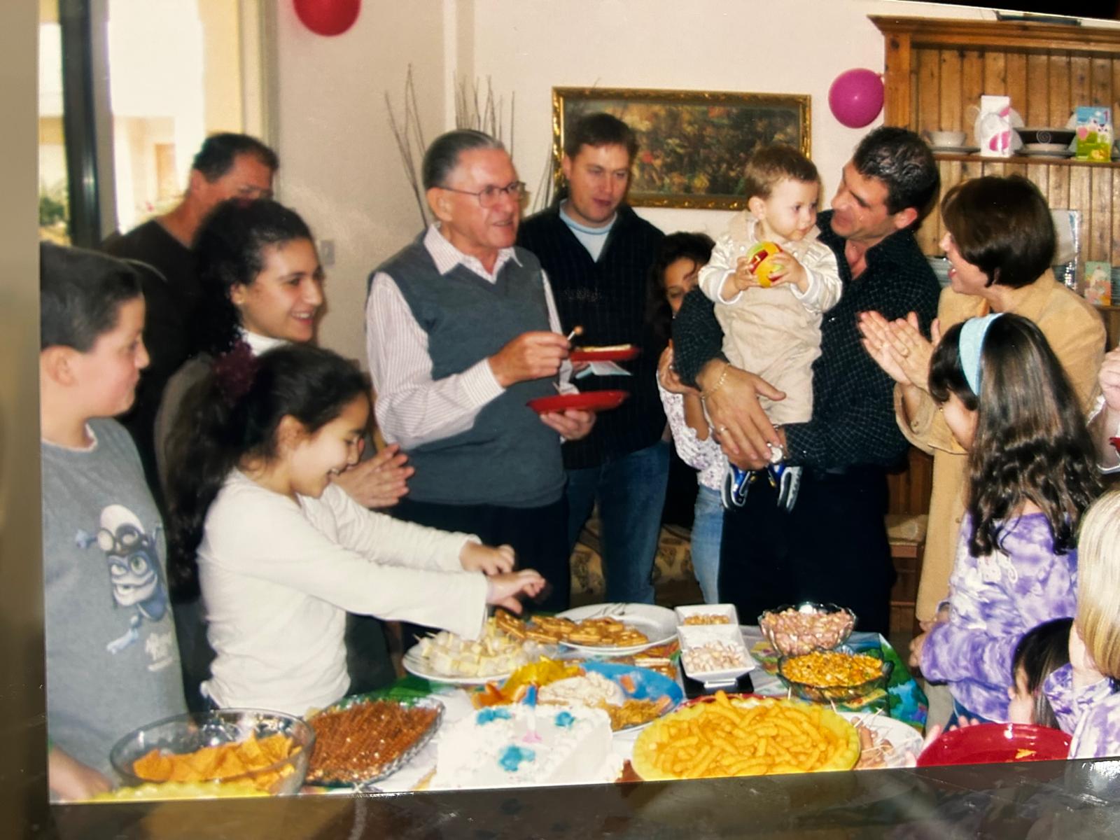 Chris at Early Birthday Party